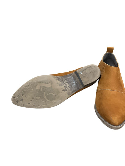 Steve Madden Camel Suede Triple Gore Chelsea Ankle Boots | Size 7.5