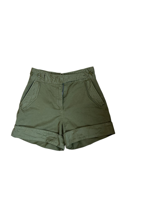 Rag &amp; Bone Dark Khaki Shorts Size 2 Dark Khaki Solid Shorts - Size 2
