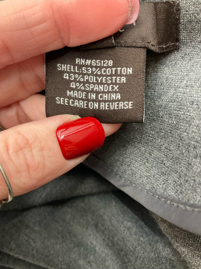 LUII Gray Solid Pre-Owned Ladies Jacket - Size Large