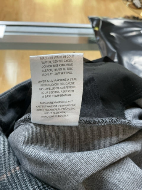 Rekucci Ease into Comfort Grey Glencheck Plaid Ankle Pants Size 8