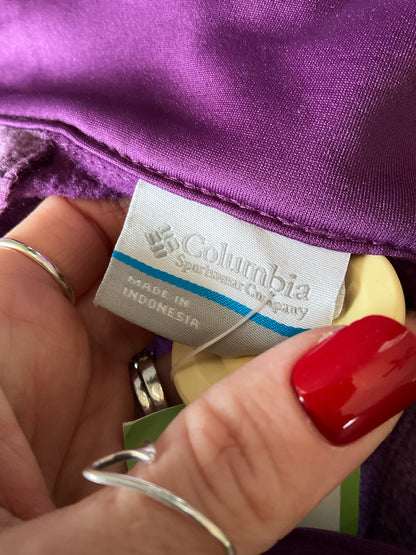 Columbia -  Purple Stripe Pre-Owned Ladies Activewear Size Xl