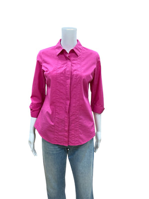 Worthington Pink Solid Top Size Small