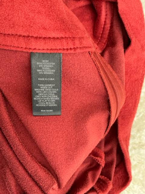 Express Red Solid Pre-Owned Ladies Skirt - Size Medium - Margaret’s Fine Consignment