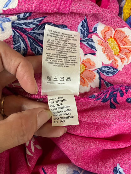 Jessica Simpson Gabbie Floral Maxi Dress PXS New With Tags - ONLINE ONLY