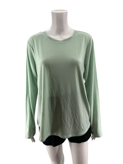 Antonio Melani NWT Mint Green Soft Stretch Lyocell Blend Long Sleeve Top XL