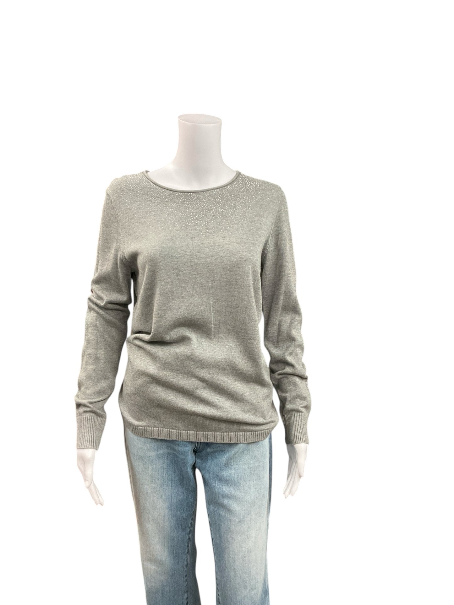 Calvin Klein Gray Sparkle Sweater Size Medium