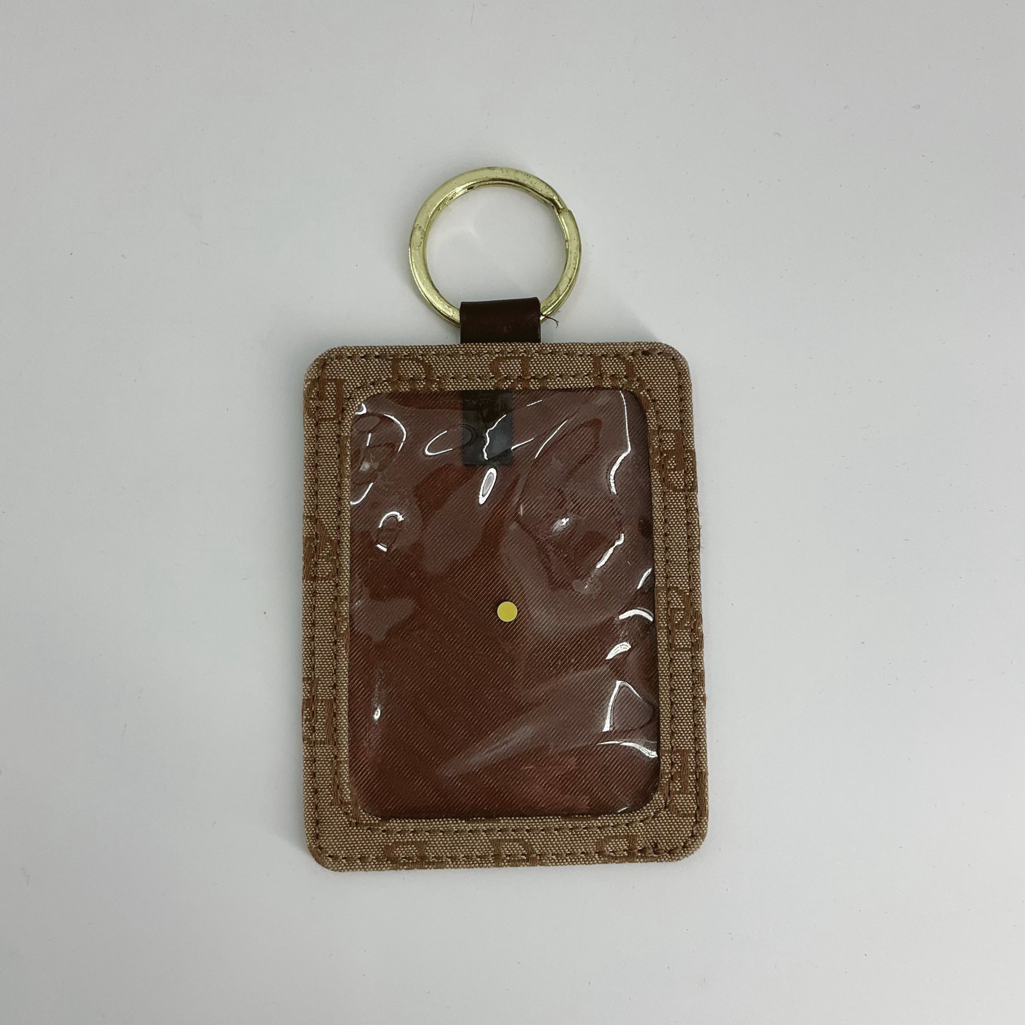 Dooney & Bourke Brown Logo Pre-Owned Card Holder