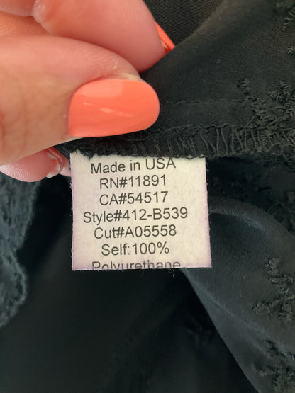 bailey 44 Size XS Black Solid Pre-Owned Ladies Casual Top - Downstairs