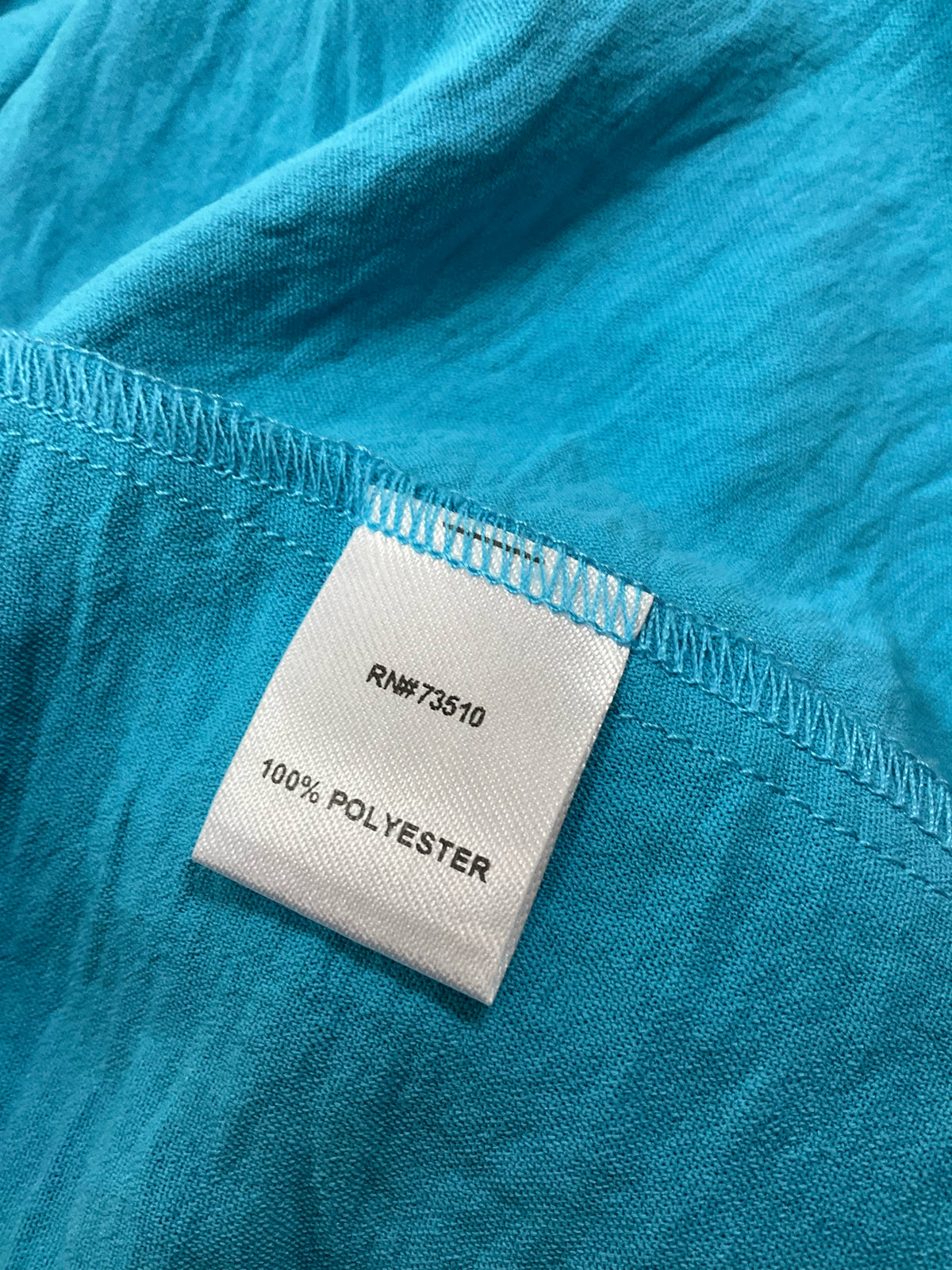 ivu jane Size XS Turquoise Solid Pre-Owned Ladies Casual Top - ONLINE ONLY