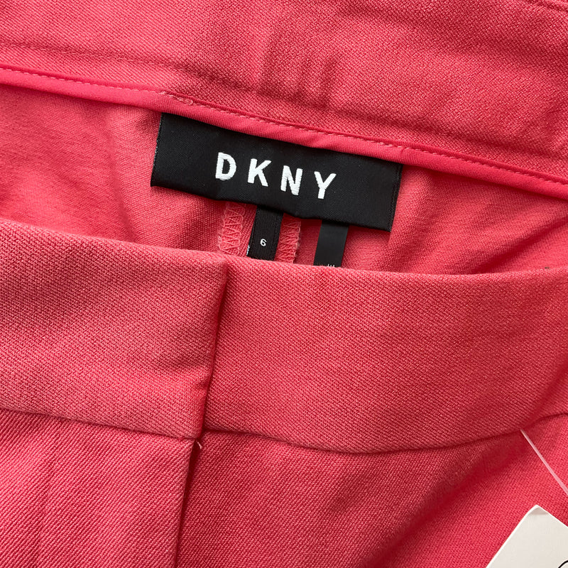 DKNY Pink Solid Slim Leg Pants – Size 6, Excellent Pre-Owned - Margaret’s Fine Consignment