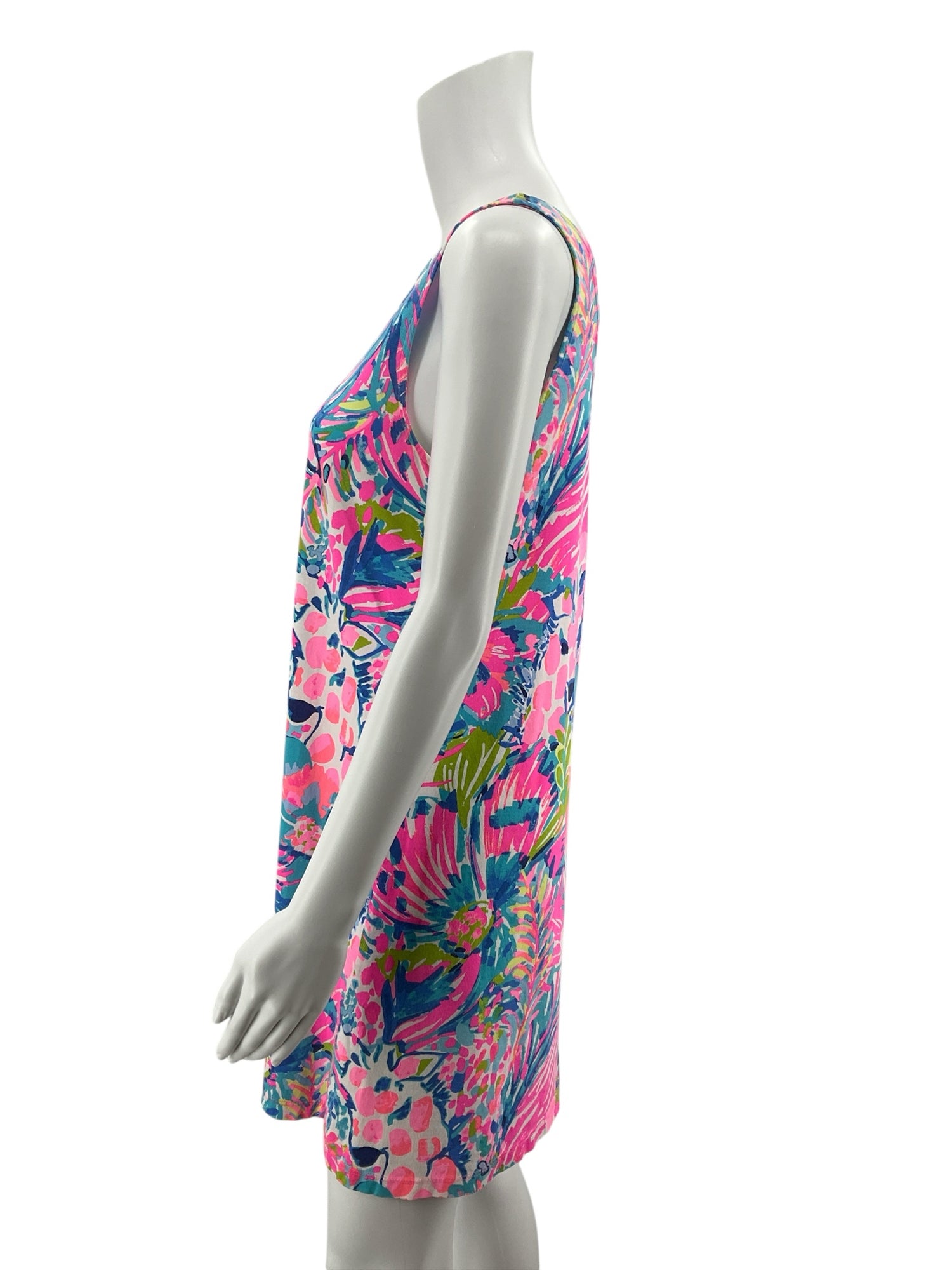 Lilly Pulitzer Nala Soft Shift Dress Turtley Awesome Print Size Small