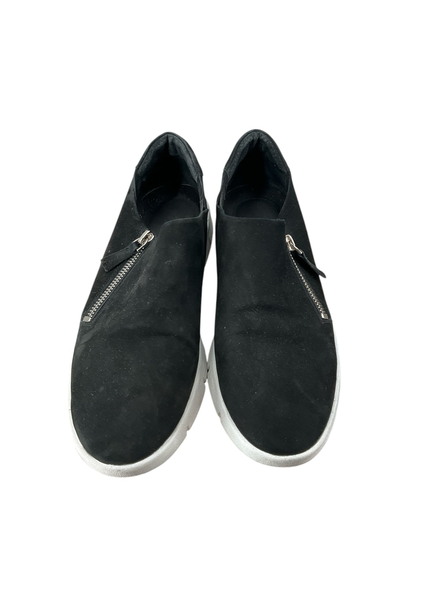 Vaneli Black zipper Slip on Size 8.5