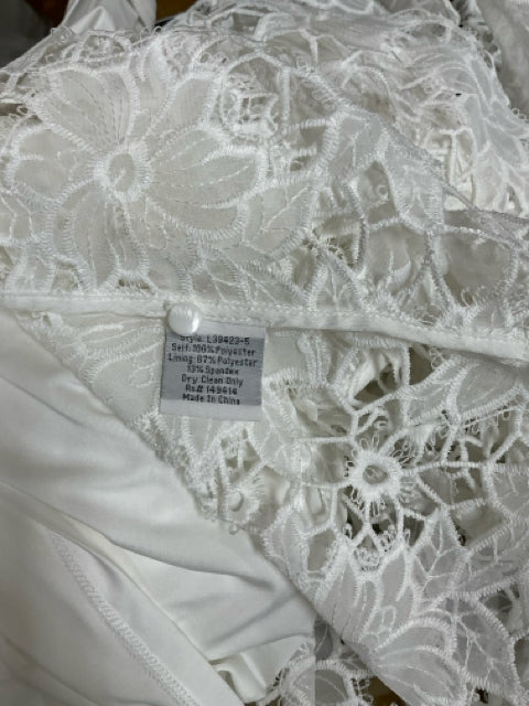 Johnny Was Arina White Floral Lace Maxi Dress Boho Long Sleeve XS - ONLINE ONLY