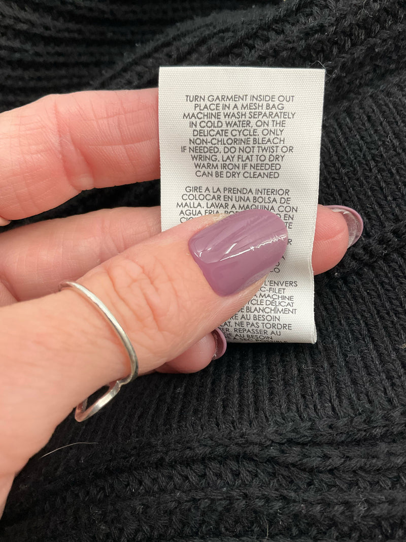 cabi Black Solid Pre-Owned Ladies Shrug - Size Small