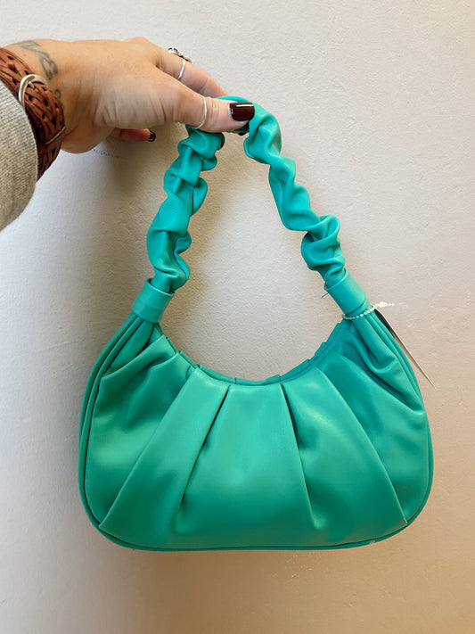 Olivia & Kate Teal Solid Purse