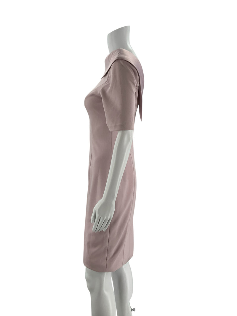 White House Black Market Lavender Solid Pre-Owned Ladies New With Tags Dress - Size 4 Petite