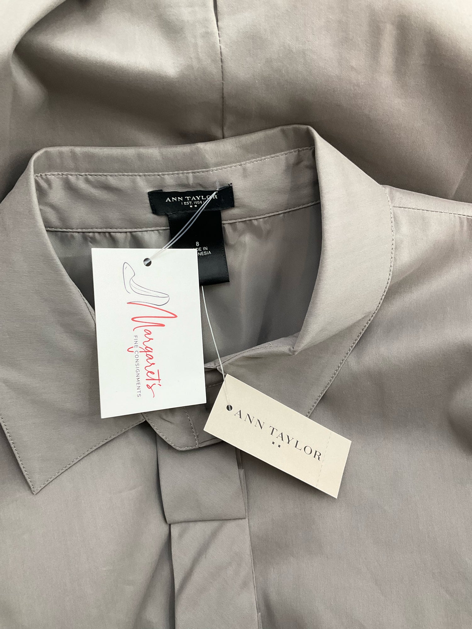 ann taylor shirt dress Ann Taylor NWT Sleeveless Sheath Shirt Dress