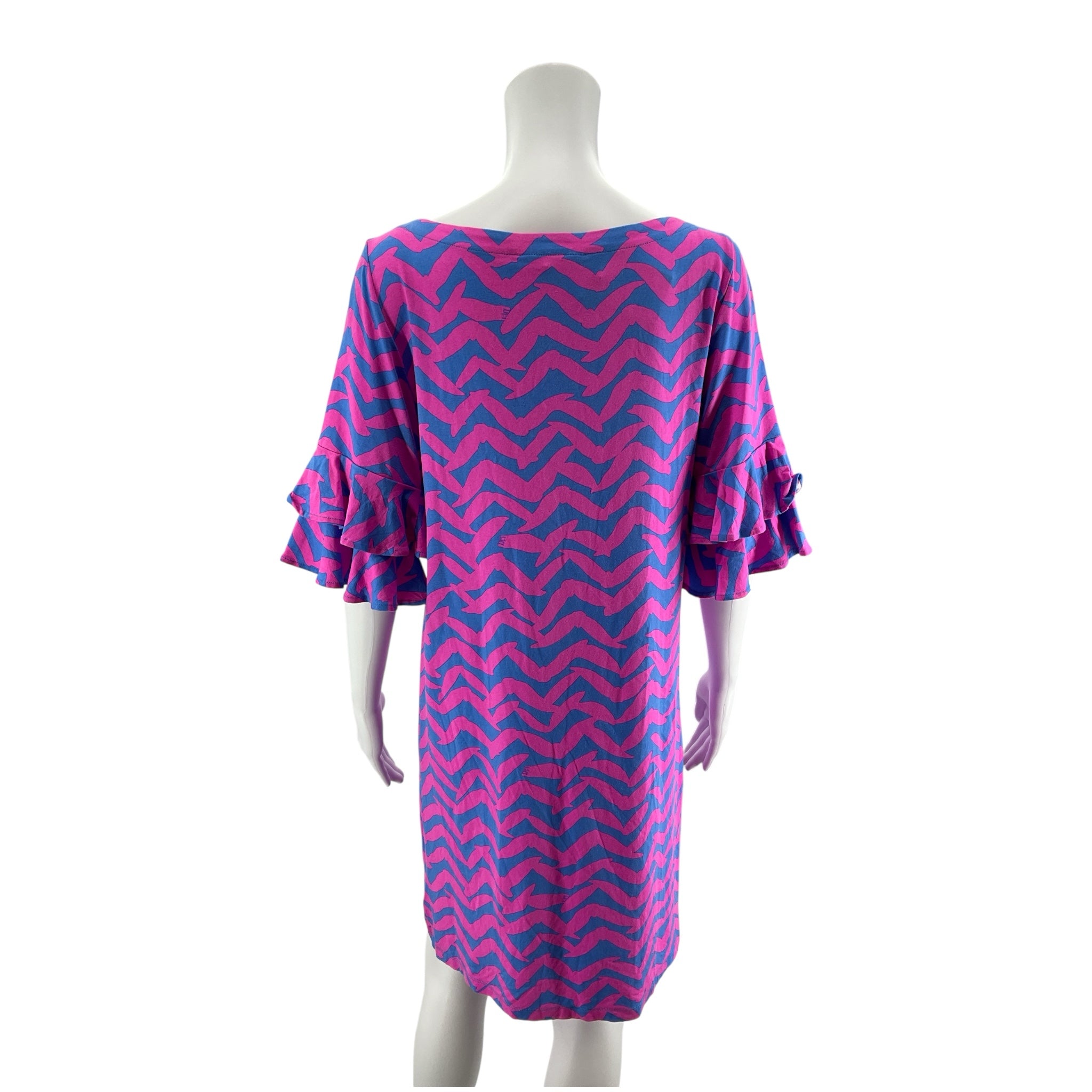 Lilly Pulitzer Elsa Tunic Dress Hotty Pink First Impression Size Large