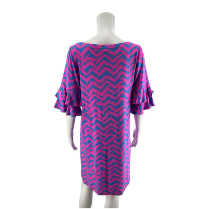 Lilly Pulitzer Elsa Tunic Dress Hotty Pink First Impression Size Large
