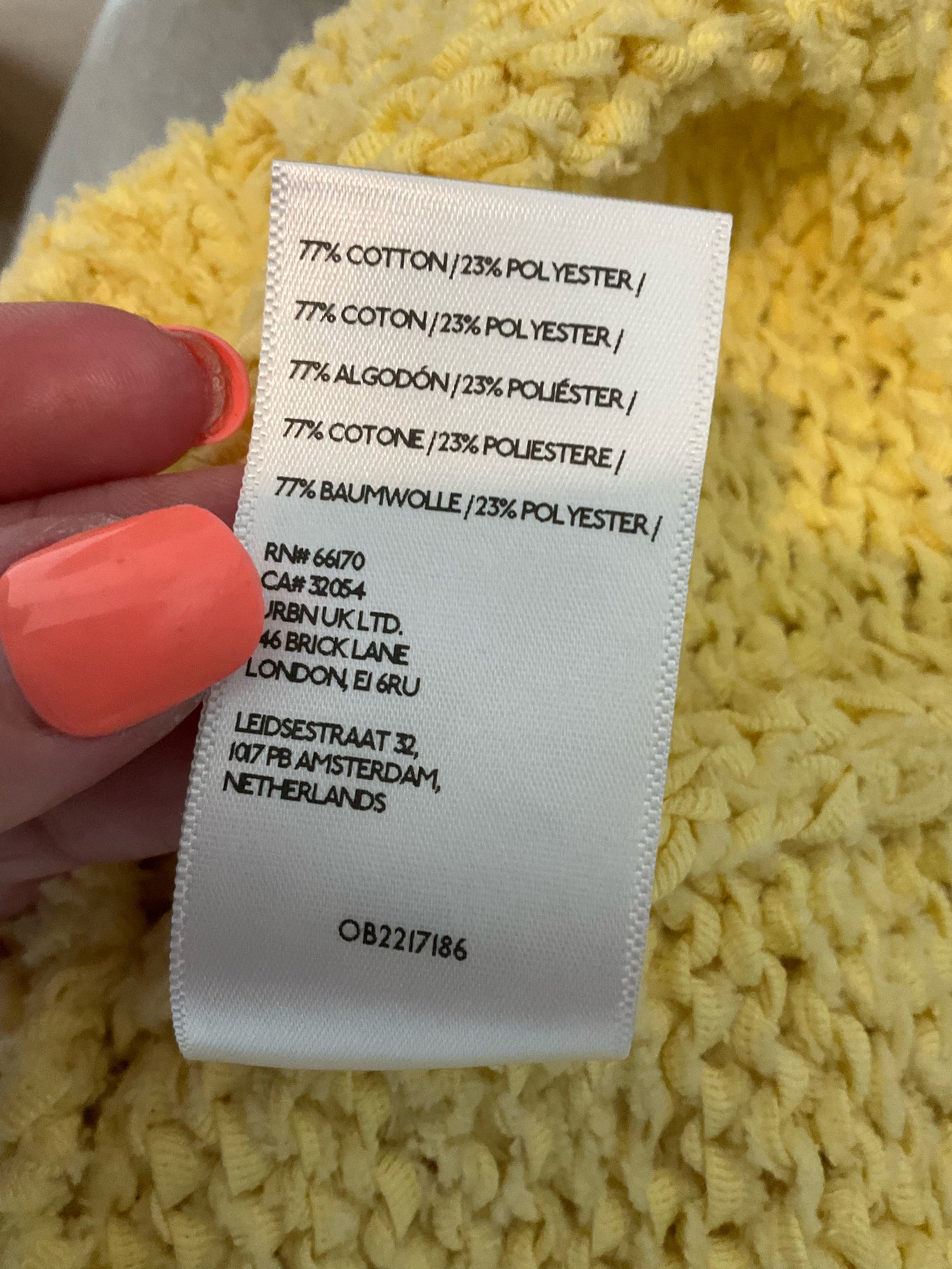Free People My Bestie Tie Back Knit Tank Top Size Small Yellow Brown