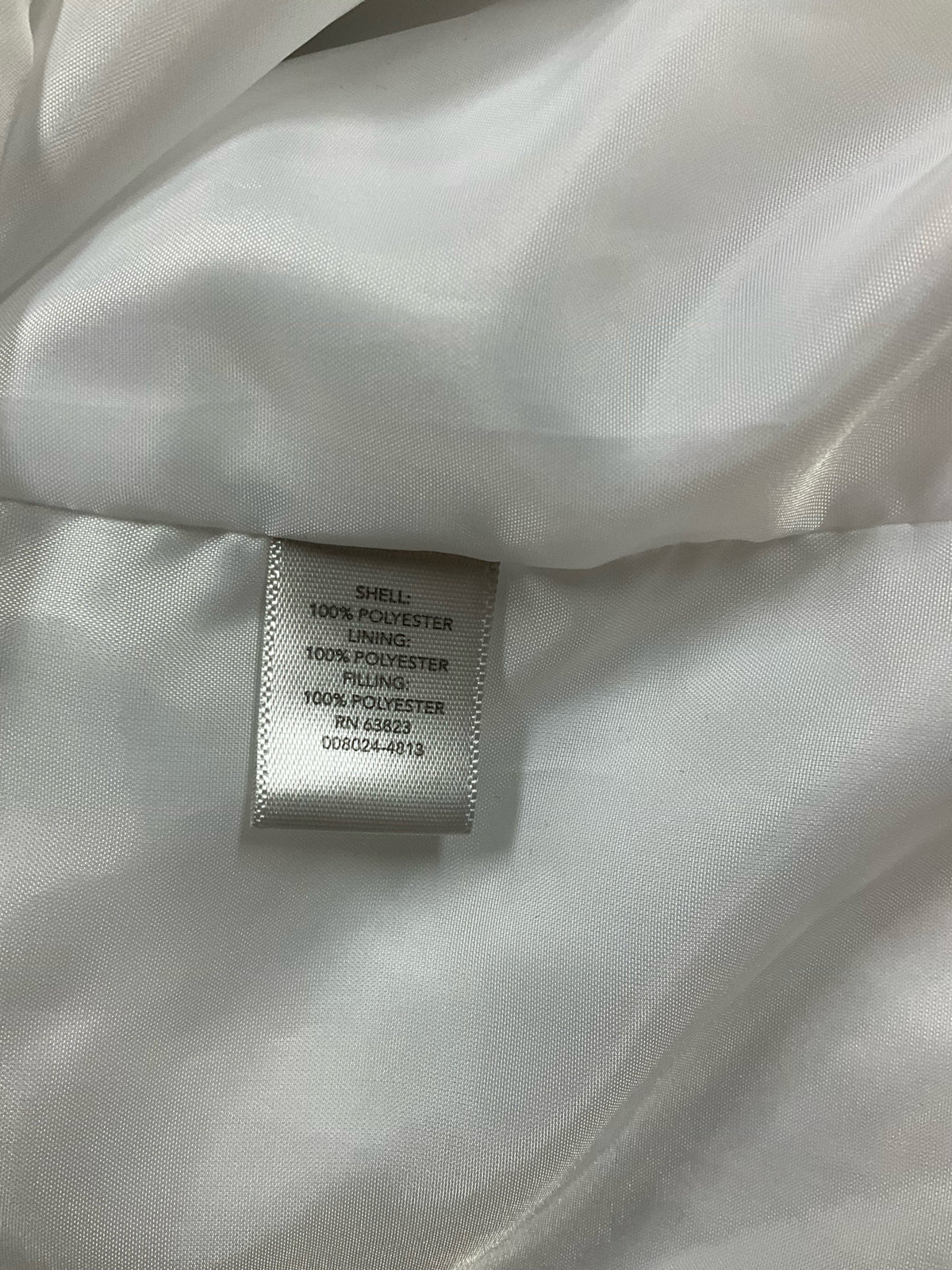 Christopher &amp; BanksChristopher &amp; Banks White Quilted Puffer Vest Zip Up Stand Collar | Size XL