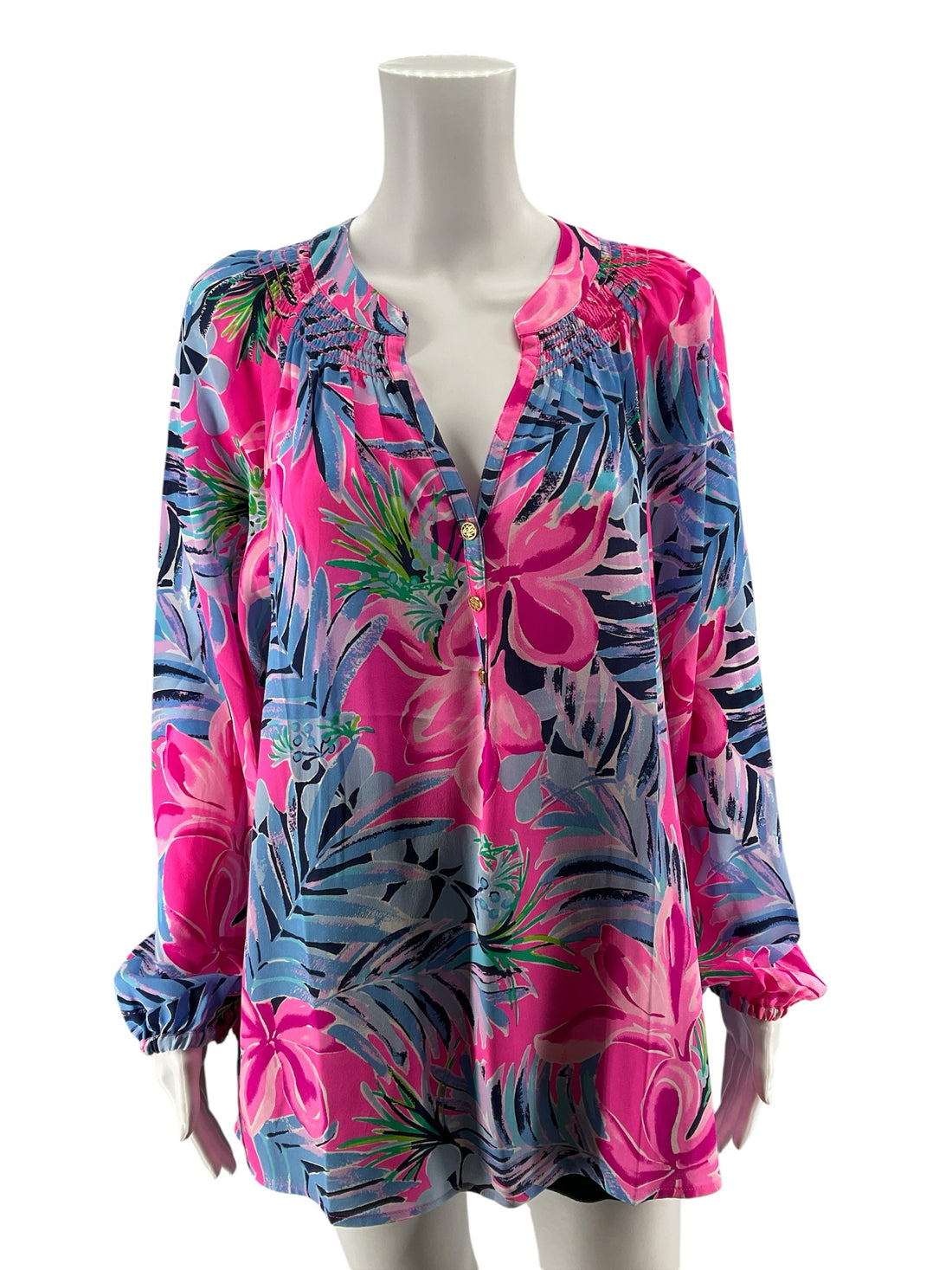Lilly Pulitzer Elsa Silk Top &