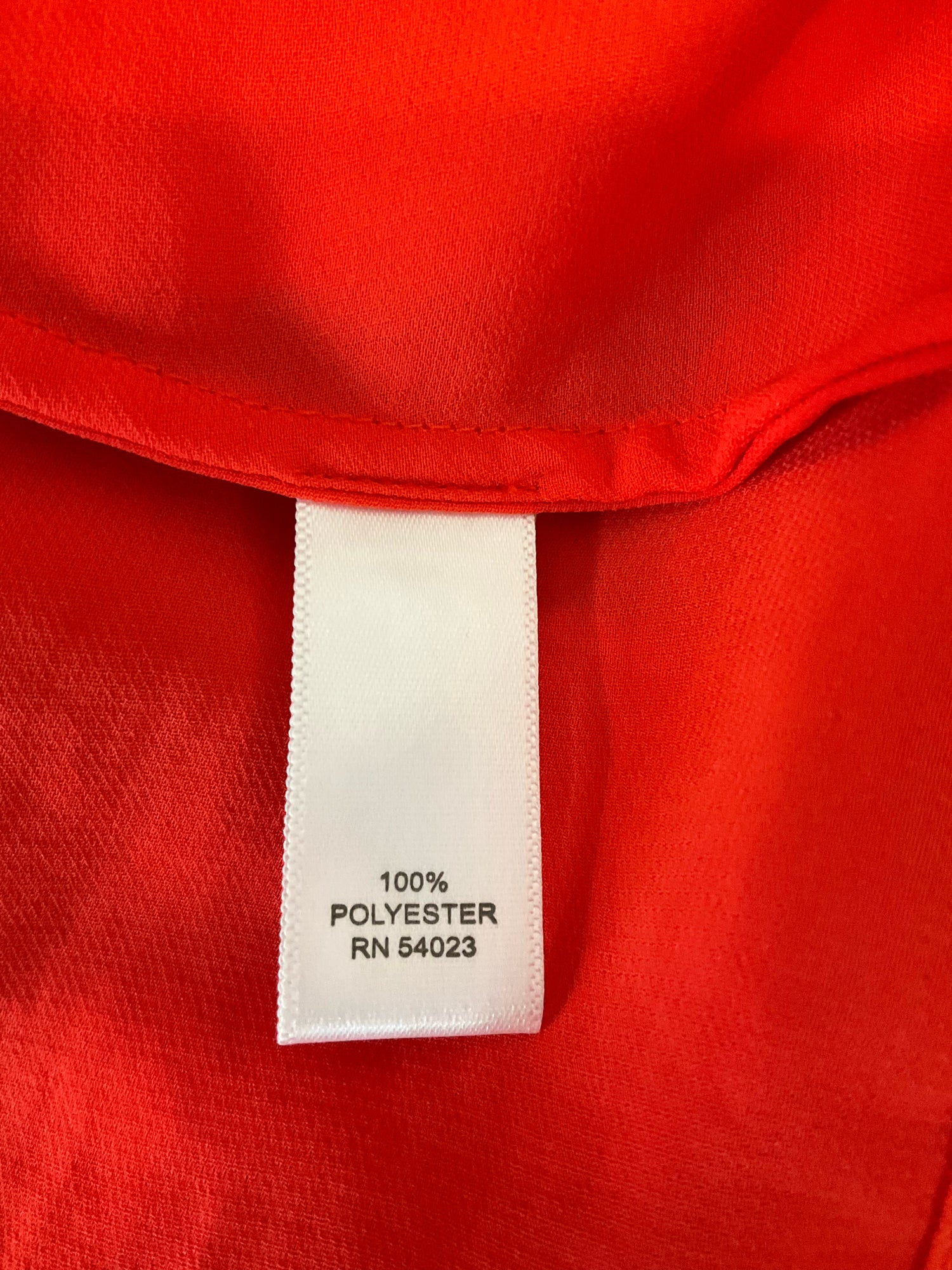 Banana Republic Size XS Orange Solid Pre-Owned Ladies Casual Top - Downstairs
