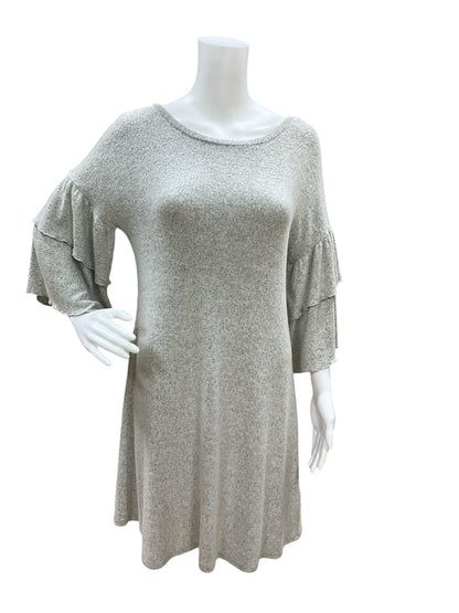 Cupio Size S Gray Heathered Dress