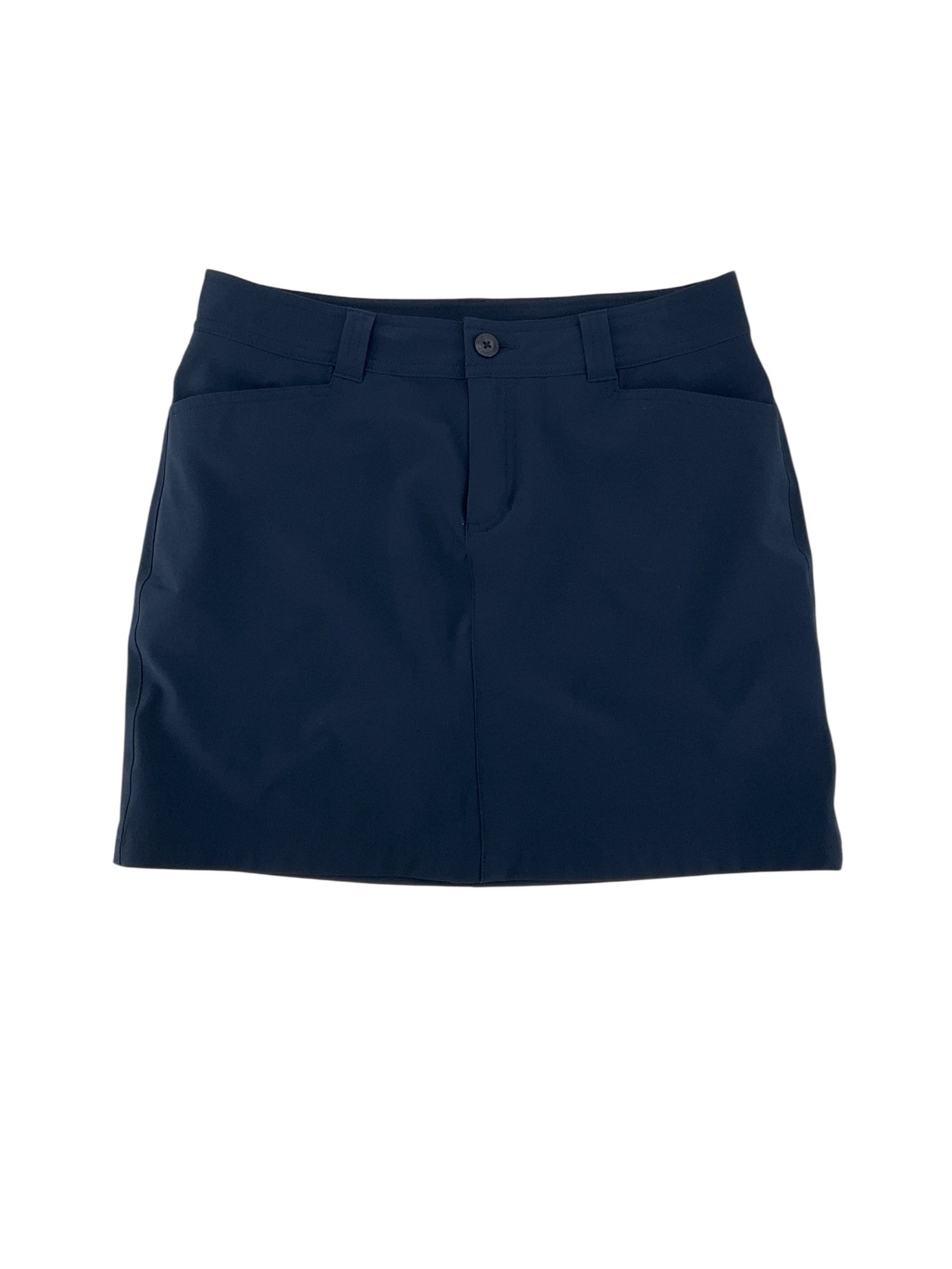 Eddie Bauer Size 4 Navy Solid skort