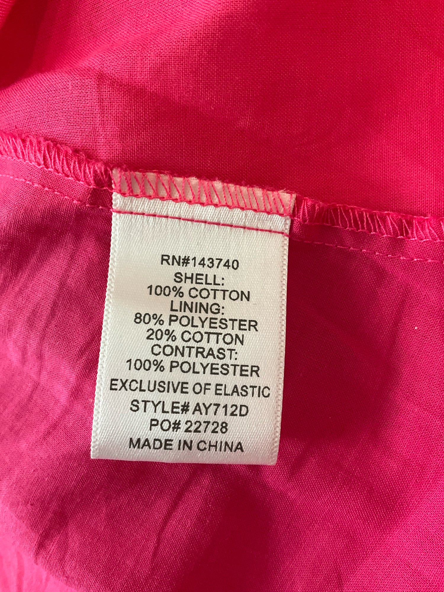 Hyacinth House pink/dark pink Maxi Hayes Pink Floral Silhouette Print Tiered Mini Dress Size Small - Size S