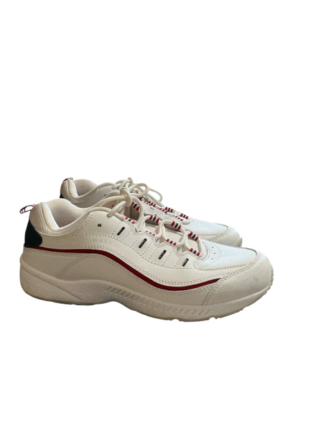 Easy Spirit Romy Comfort Walking Shoes Womens Size 8 White Red Navy
