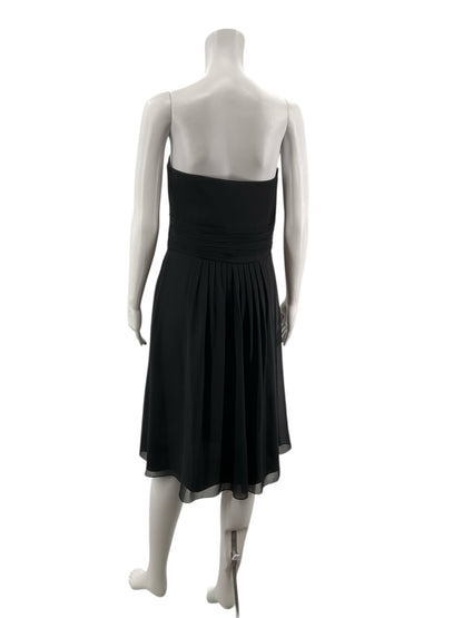 Ann Taylor Black Solid Pre-Owned Ladies Dress - Size 6