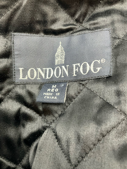 London Fog Black Insulated Zip Front Jacket Coat Womens Size Medium - ONLINE ONLY