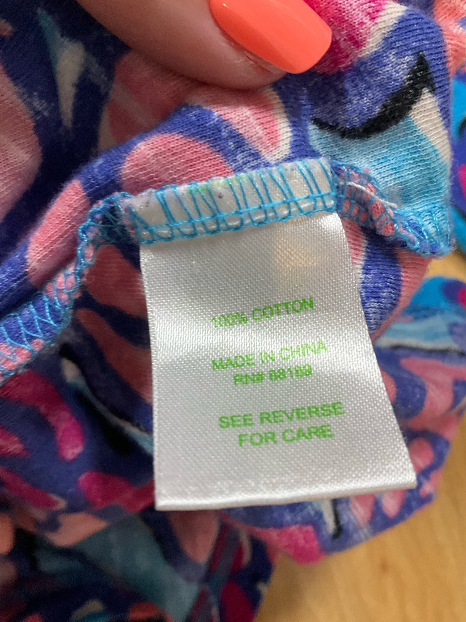 Lilly Pulitzer Sea View Henley Top In The Vias Floral Print Size Medium