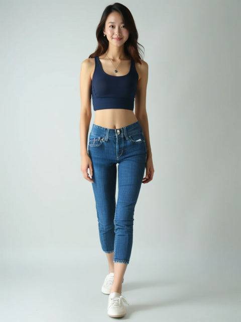 The Proportion Of Blu Capri Pants Size 6 - Margaret’s Fine Consignment