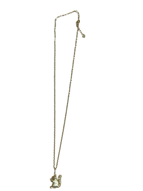 Talbots Gold squirrel Necklace