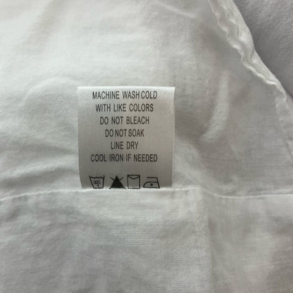 Tyler Boe White/Blue Embroidered Pre-Owned Ladies Dress - Size Medium - Margaret’s Fine Consignment