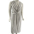 Joseph Ribkoff White/Black Stripe Pre-Owned Ladies Jumpsuit - Size 20 - Margaret’s Fine Consignment
