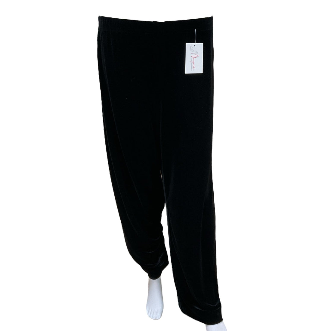 Coldwater Creek Black Velvet Pre-Owned Ladies Pants - Size Small - Margaret’s Fine Consignment