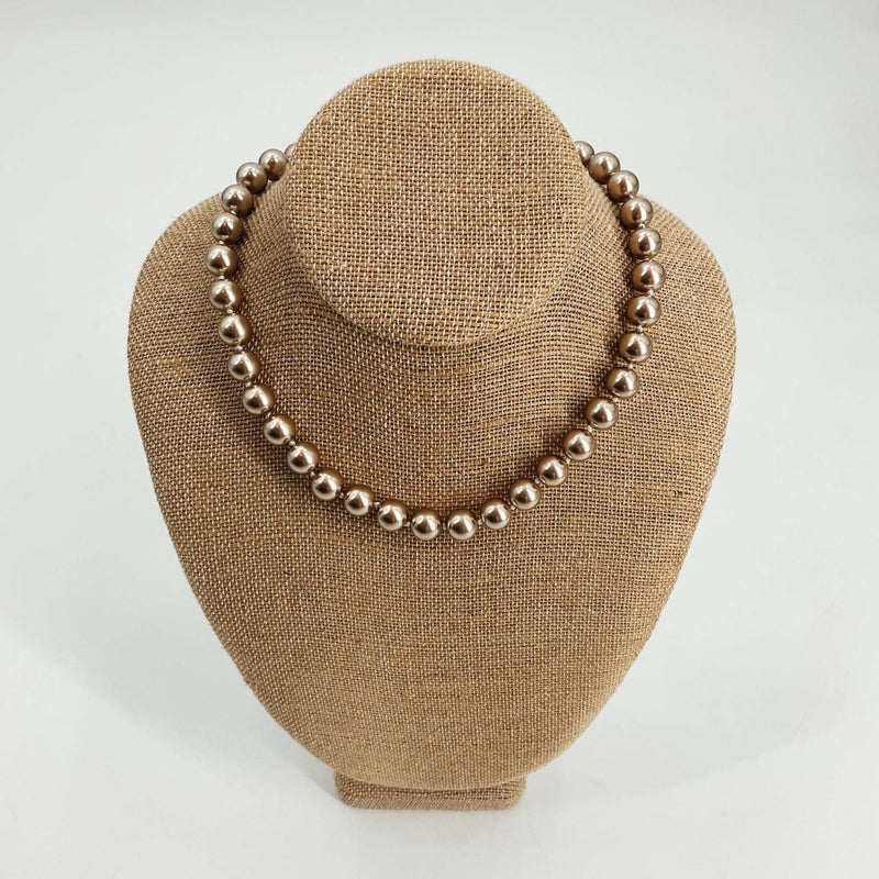 Ralph Lauren Champagne Pearls Necklace - Margaret’s Fine Consignment