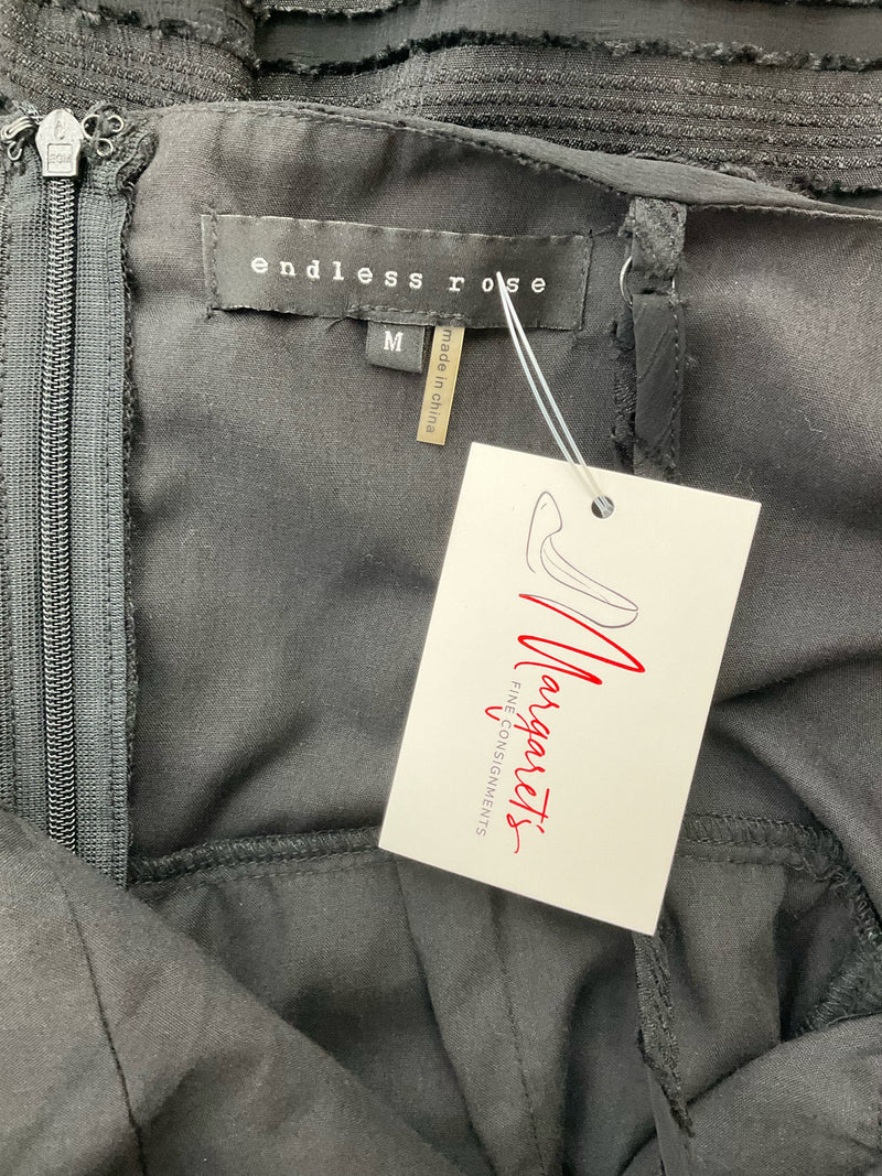 Endless Rose Black Pre-Owned Ladies Dress - Size Medium