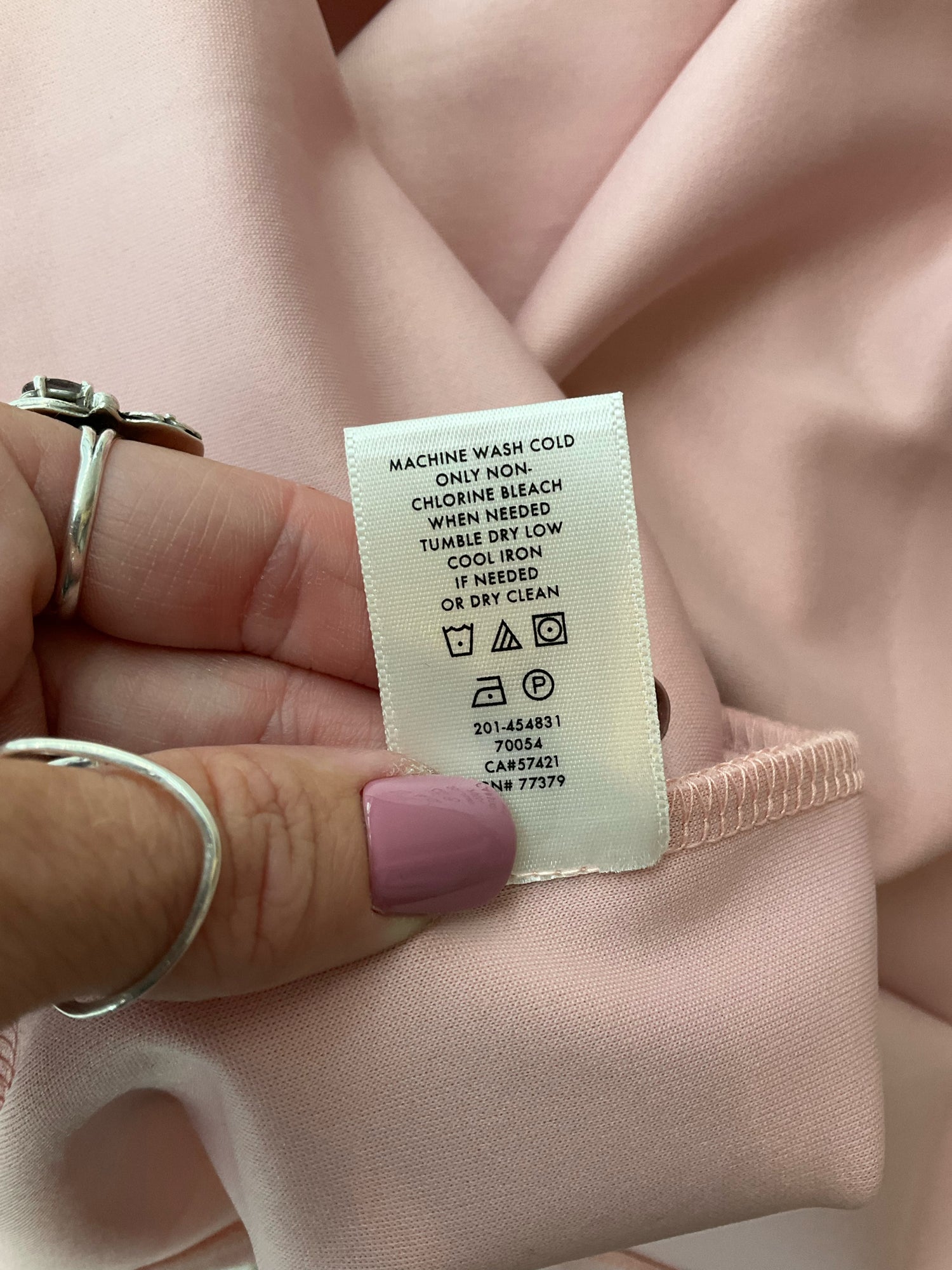 Ann Taylor Blush Pre-Owned Ladies Top - Size Medium - Margaret’s Fine Consignment