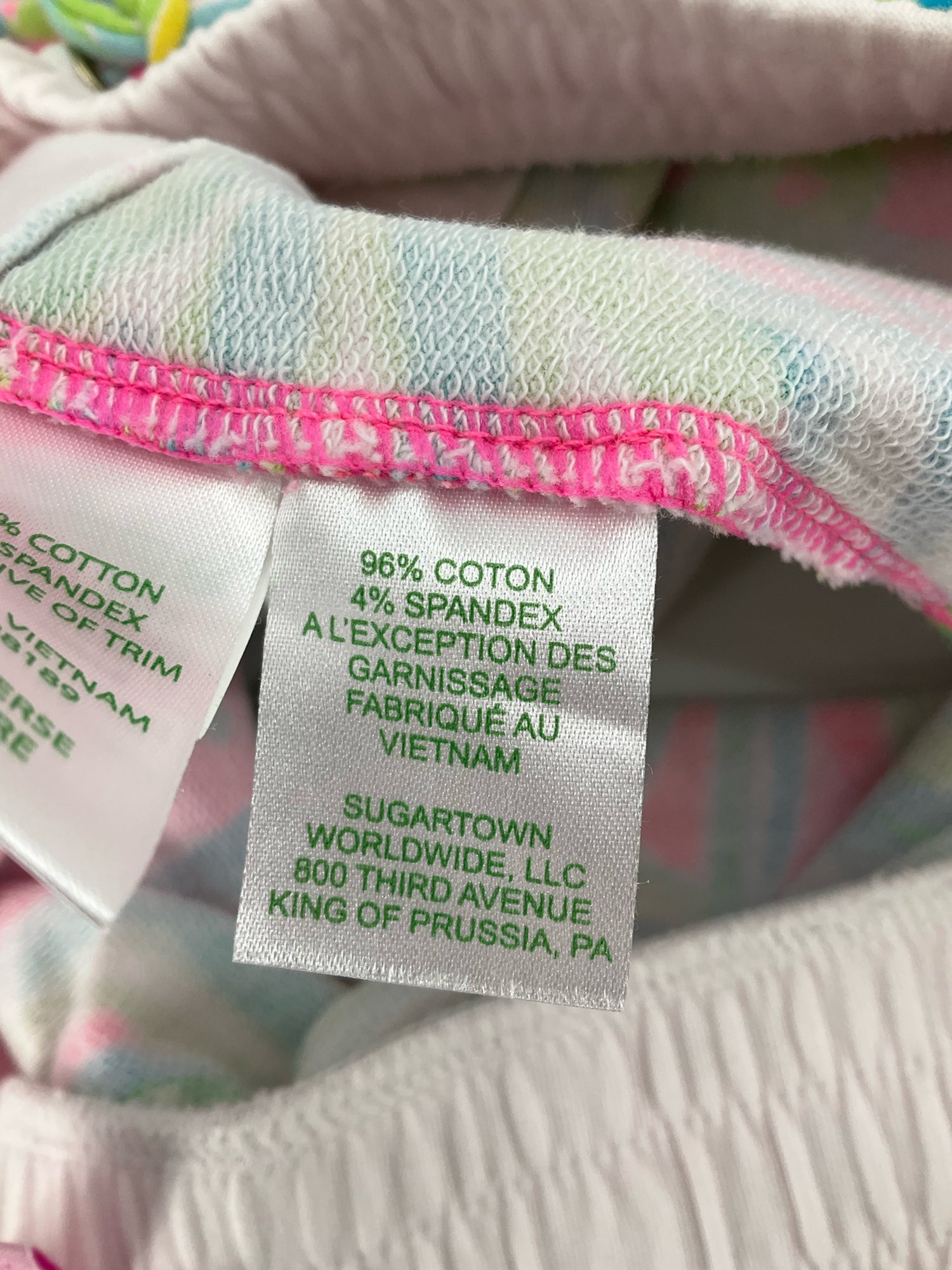 Lilly Pulitzer Colette Palm Print Knit Skort Size Medium