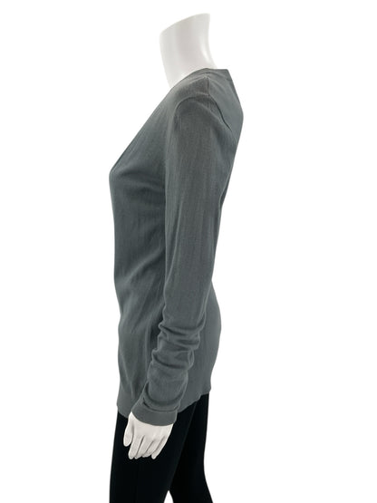 Loft Gray Ladies Pre-Owned Sweater - Size Small - Margaret’s Fine Consignment