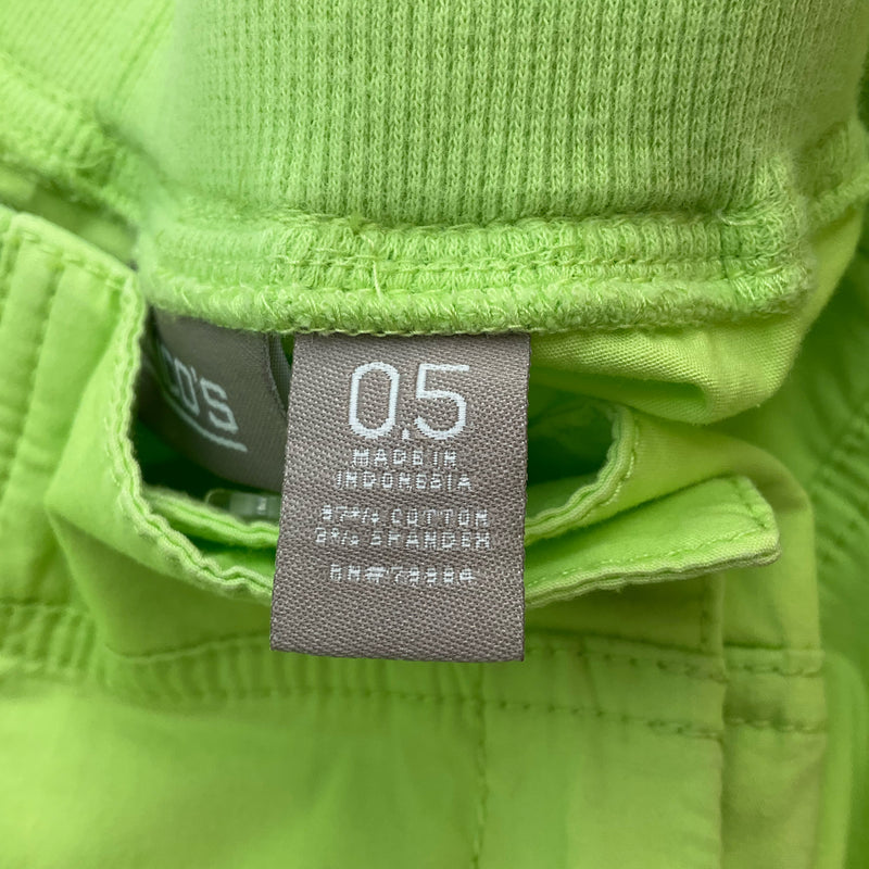 Chico's Lime Green Solid Pre-Owned Ladies Capri Pants - Size 6 - Margaret’s Fine Consignment