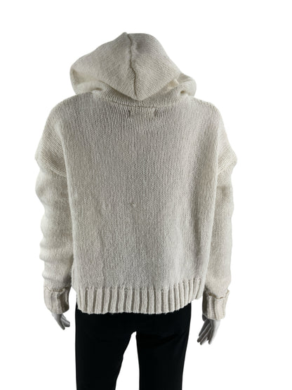 Pink Republic Cream Solid Pre-Owned Ladies New with Tags Top -  Size XS