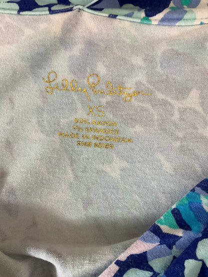 Lilly Pulitzer Skipper Popover Dress XS In The Vias Print Tunic