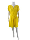 Skies Are Blue Yellow Dress Size Medium