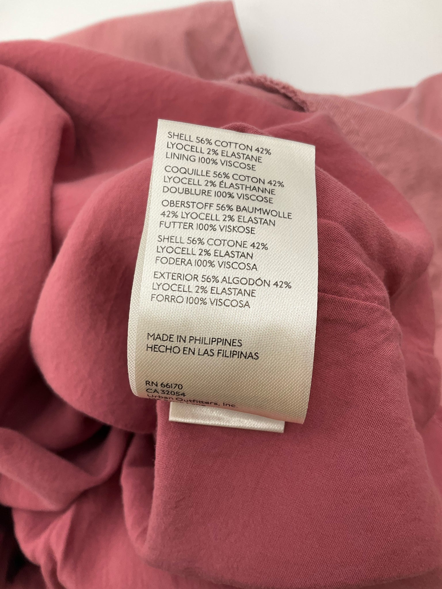 by Anthropologie mauve Mini Anthropologie Mauve Solid Pre-Owned Ladies Dress - Size 8 - Size 8