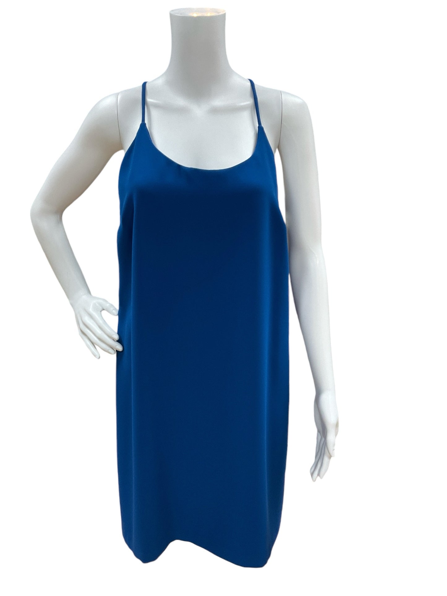 Fifteen Twenty Size S Blue Solid Dress